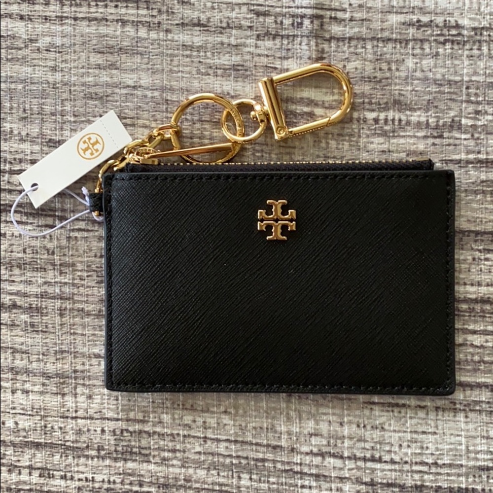 Tory Burch Emerson Key Ring, card/id holder